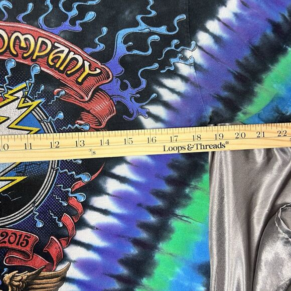 Vintage Grateful Dead 2015 Tie Dye S Tour Shirt Dead & Company Concert Date Tee - Picture 12 of 15